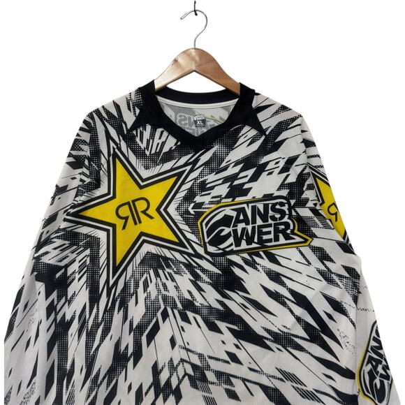 Vintage ROCKSTAR Answer Racing BMX Jersey XL - Picture 2 of 7